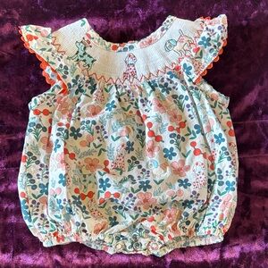 Floral Print Bubble Dress